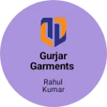 Business logo of Gurjar garments
