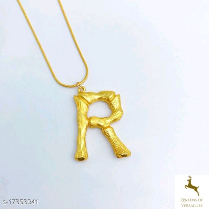 Letter name pendent uploaded by business on 2/20/2021