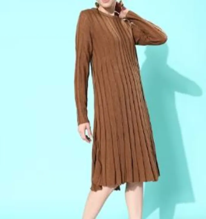 Woolen brown dress uploaded by Hayat Paradise on 2/12/2023