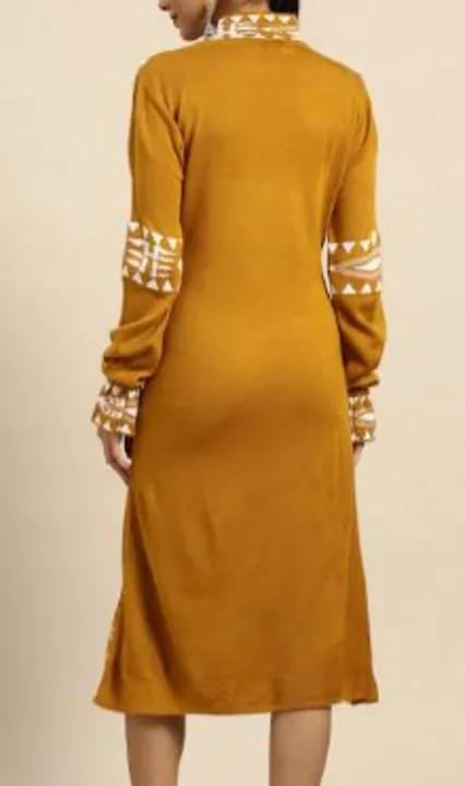 Mustard kurta with puff arms  uploaded by Hayat Paradise on 5/29/2024