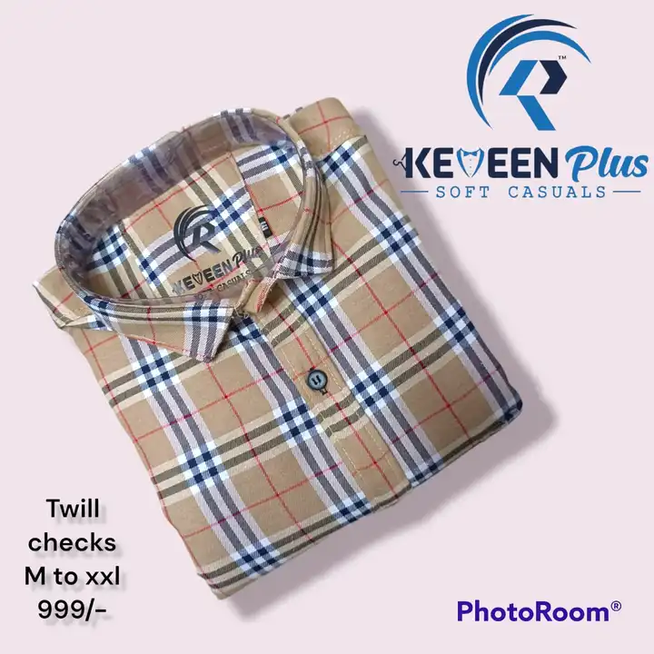 Twill checks  uploaded by Kuldevi garment on 2/12/2023