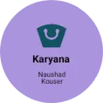 Business logo of Karyana