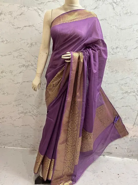 KOTA STPLE BANARASI SAREE  uploaded by S.N.COLLECTIONS  on 2/12/2023