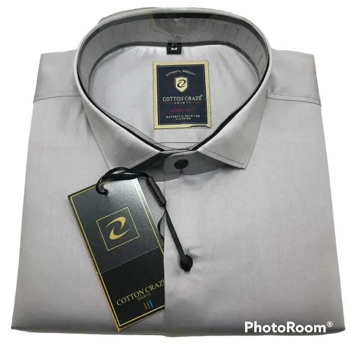 satin slim-fit shirt uploaded by Royal Men's Wear on 2/12/2023