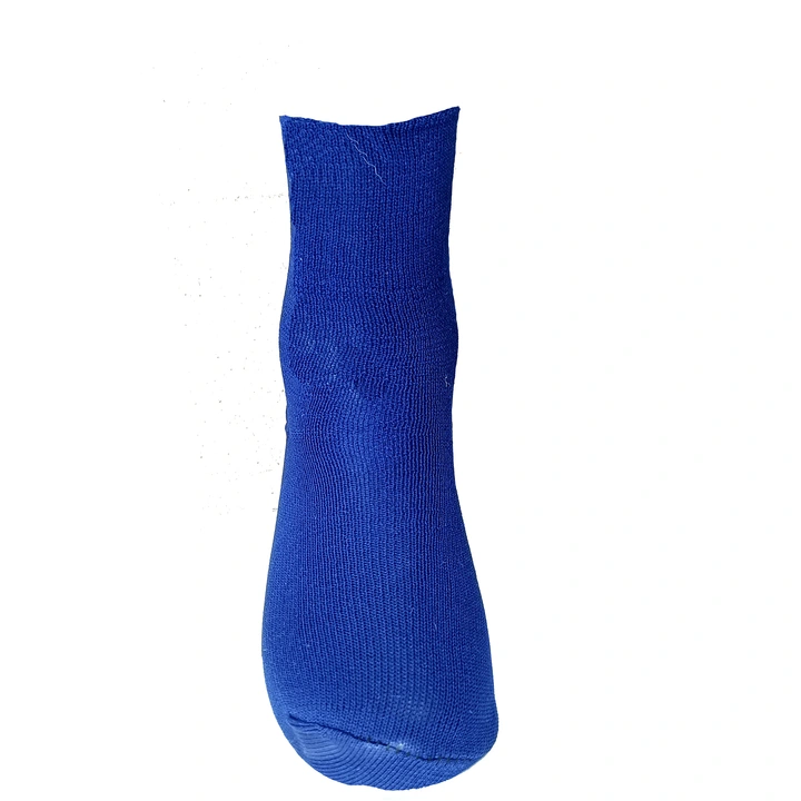 Blue school socks  uploaded by Radha Krishna Enterprise on 2/12/2023
