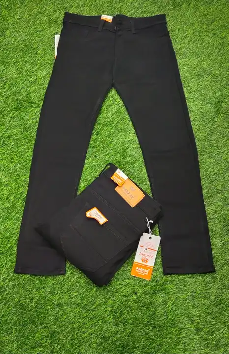 Black Knitting  Jeans 28*32 & 28*36 uploaded by Friends Collection on 2/12/2023