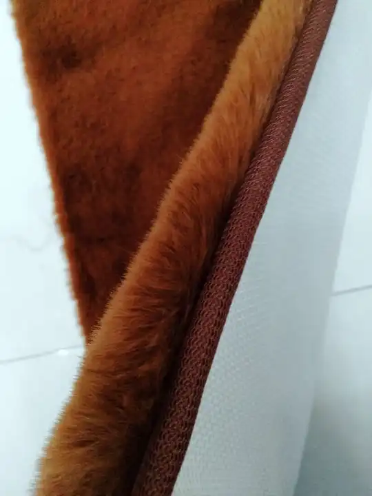 Rabbit fur anti slip doormat uploaded by Sarika textiles on 2/12/2023