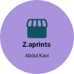 Business logo of z.aprints