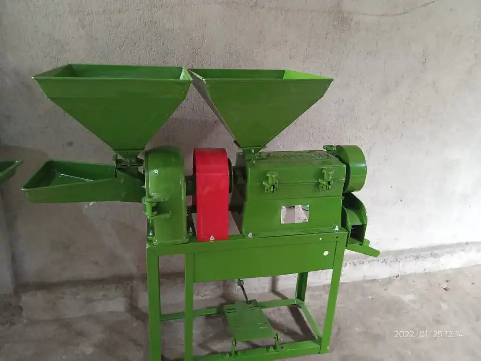 Mini Combine Rice mill  uploaded by Shine Machinery on 2/13/2023