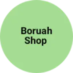 Business logo of Boruah Shop