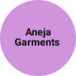Business logo of Aneja garments
