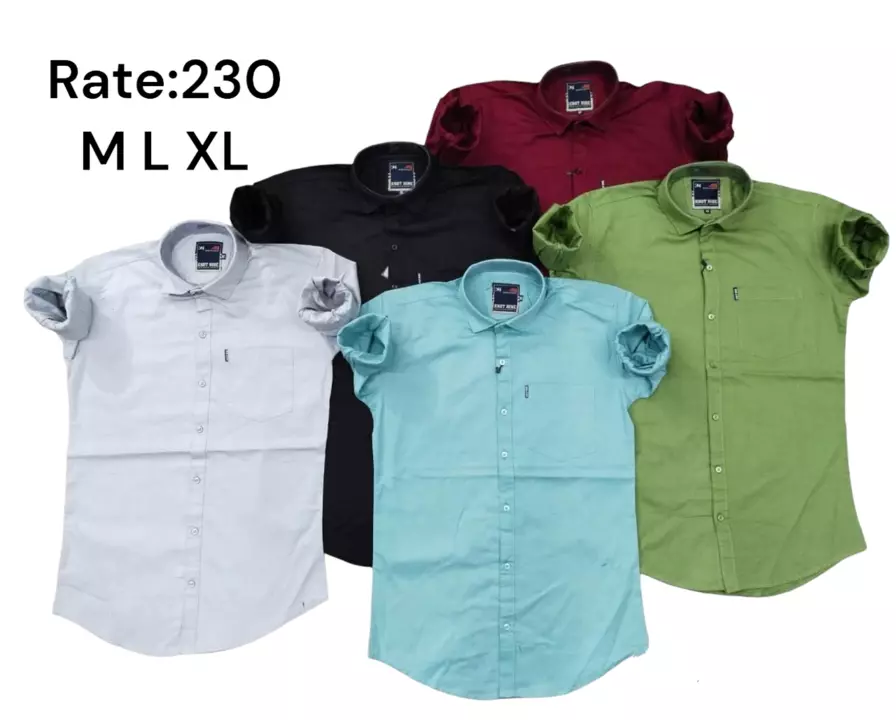 Men's plain shirt  uploaded by business on 2/13/2023