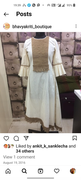 Designer dress uploaded by ashok apparels on 2/13/2023