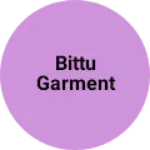 Business logo of Bittu garment