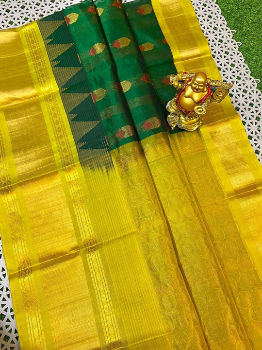 Pure Handloom Gadwal Korvai Pattu Sarees  uploaded by L & S GOODS CO on 2/13/2023