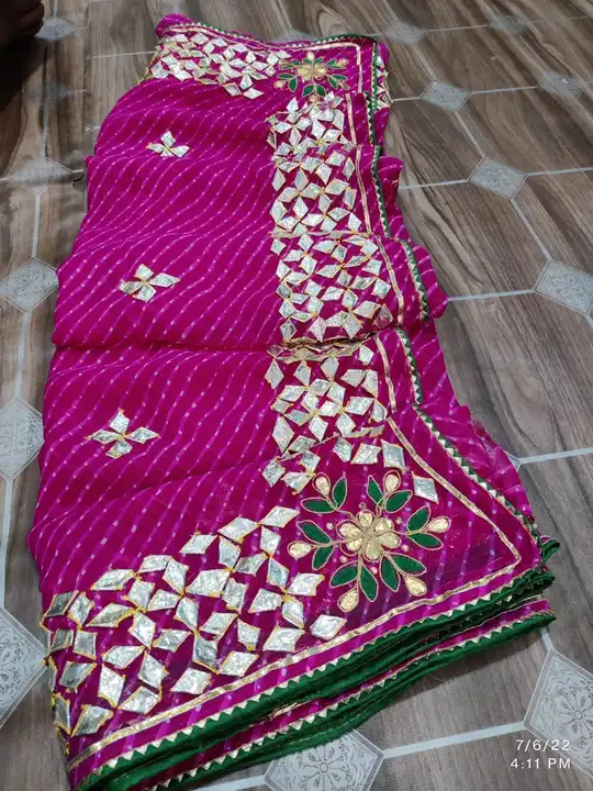 Exclusive gotta work saree  uploaded by FASHION MART on 2/13/2023