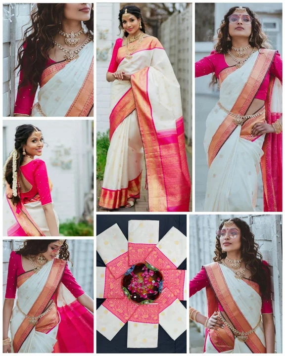 Lichi Silk saree  uploaded by Beluga Inventory on 2/13/2023
