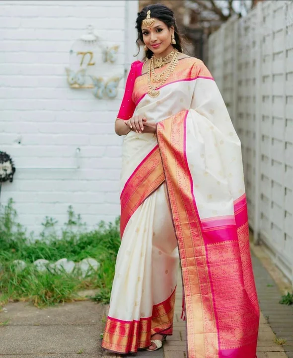 Lichi Silk saree  uploaded by Beluga Inventory on 2/13/2023