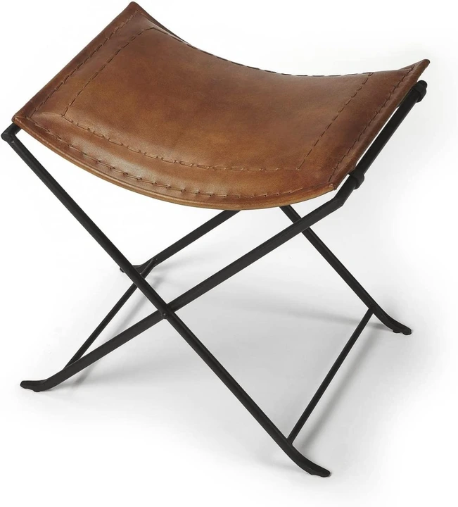 Leather stool uploaded by business on 2/13/2023