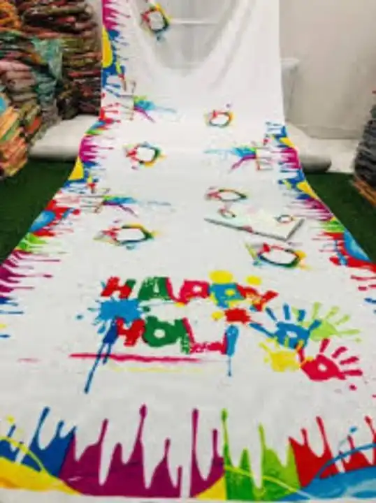 Holi special saree uploaded by khan textile santipur on 5/28/2024