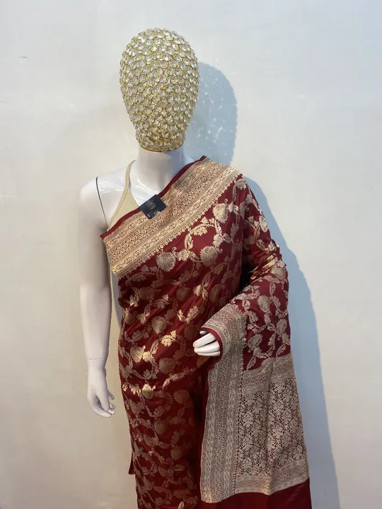 Banarasi pure katan handloom Silk Saree  uploaded by Sara_Silk_Art_2 on 2/13/2023