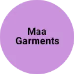 Business logo of Maa garments