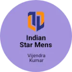 Business logo of Indian star mens collection