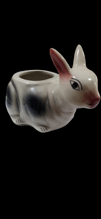 Rabbit Shape Ceramic Planter by PVV COLLECTIONS  uploaded by business on 2/13/2023