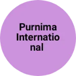 Business logo of Purnima international