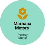 Business logo of MARHABA MOTORS based out of Bhavnagar