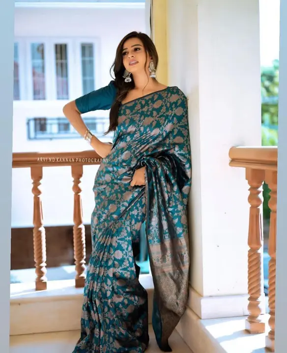 Beautiful silk and kanjivaram saree uploaded by Dhananjay Creations Pvt Ltd. on 2/13/2023