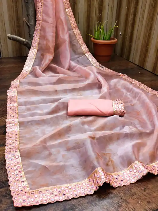 

PURE SOFT  ORGENZA SILK SAREE with PRIZM PRINT WiTH  EMBROIDERY LACE WORK WITH FULLY SEQUENCE*
 
B uploaded by Vishal trendz 1011 avadh textile market on 2/13/2023
