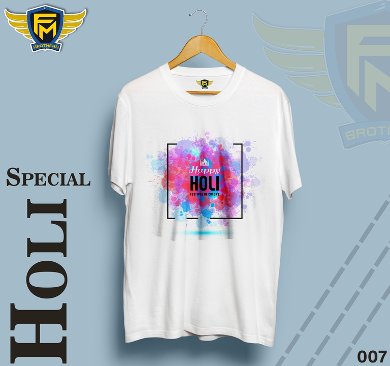Holi special Tsirt  uploaded by FM Brothers  on 5/30/2024