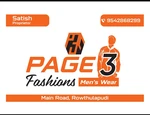 Business logo of PAGE3 FASHIONS