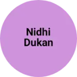 Business logo of Nidhi dukan