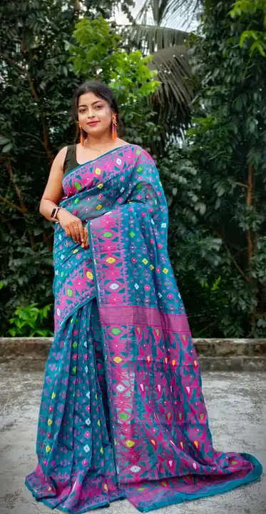 Exclusive All Over Soft Jamdani Saree Collection  uploaded by Nilima Fashion House on 2/13/2023