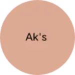 Business logo of AK's