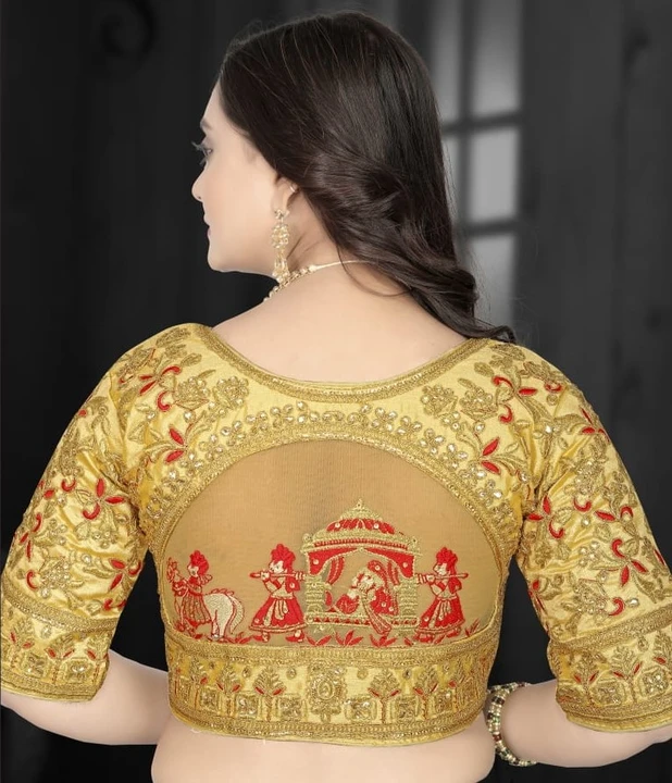 Heavy Embroidery Blouse uploaded by B R International on 2/13/2023