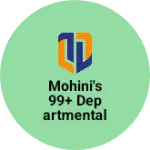 Business logo of Mohini's 99+ departmental store