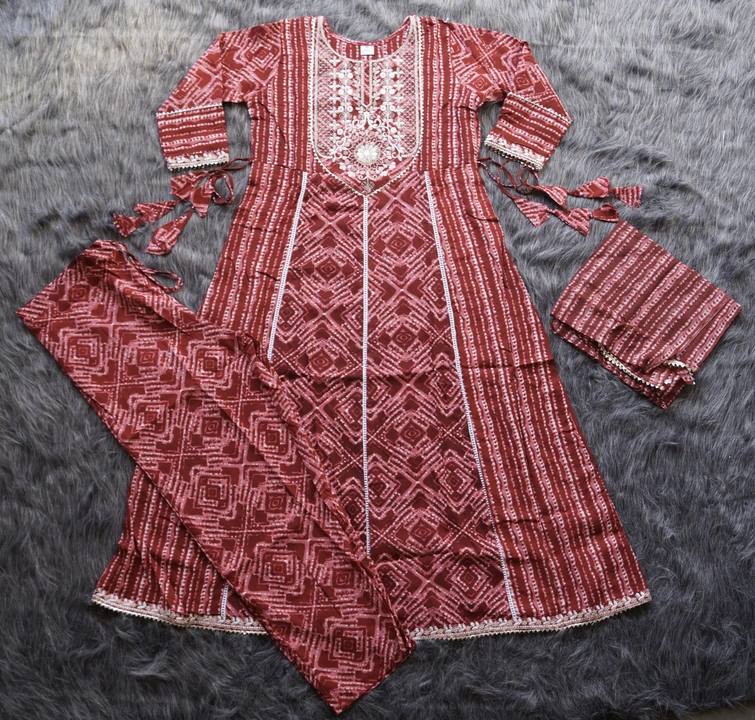 Printed Kurti Set with Dupatta  uploaded by business on 2/13/2023