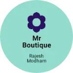 Business logo of MR boutique