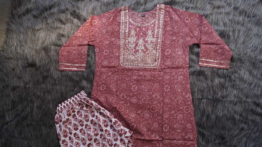 Sequence and Gota Kurti Set uploaded by Pooja Enterprises on 2/13/2023