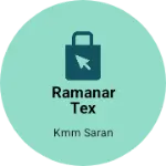 Business logo of RAMANAR Tex