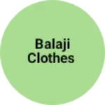 Business logo of Balaji clothes