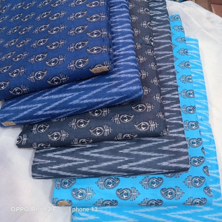 All cotton print and 3 pic uploaded by Shree ram fabric on 2/13/2023