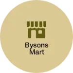 Business logo of BYSONS MART