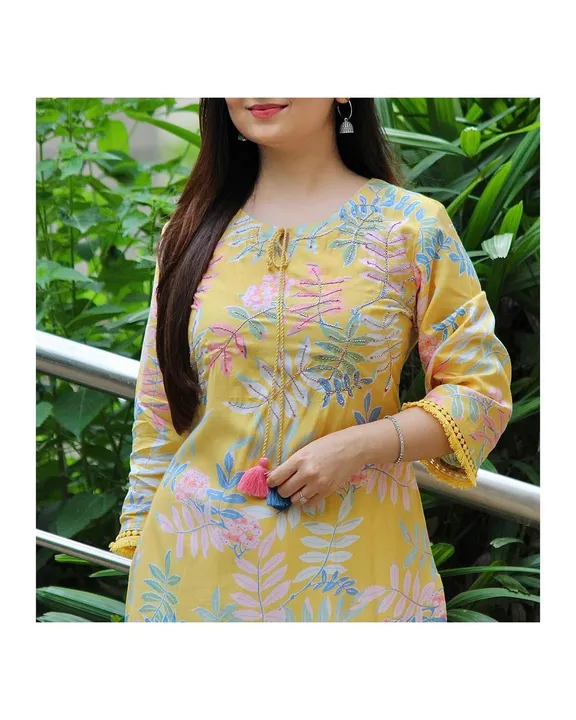 Kurti with pant  uploaded by FASHION MART on 2/13/2023