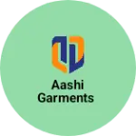 Business logo of Aashi garments
