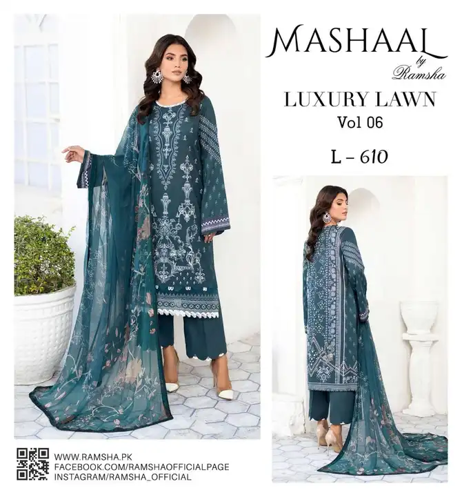 Original Pakistani suits uploaded by business on 2/14/2023