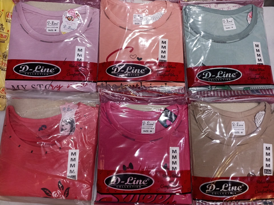 Long T shirt night suits uploaded by Ludhiana hosiery (simar traders)  on 2/14/2023